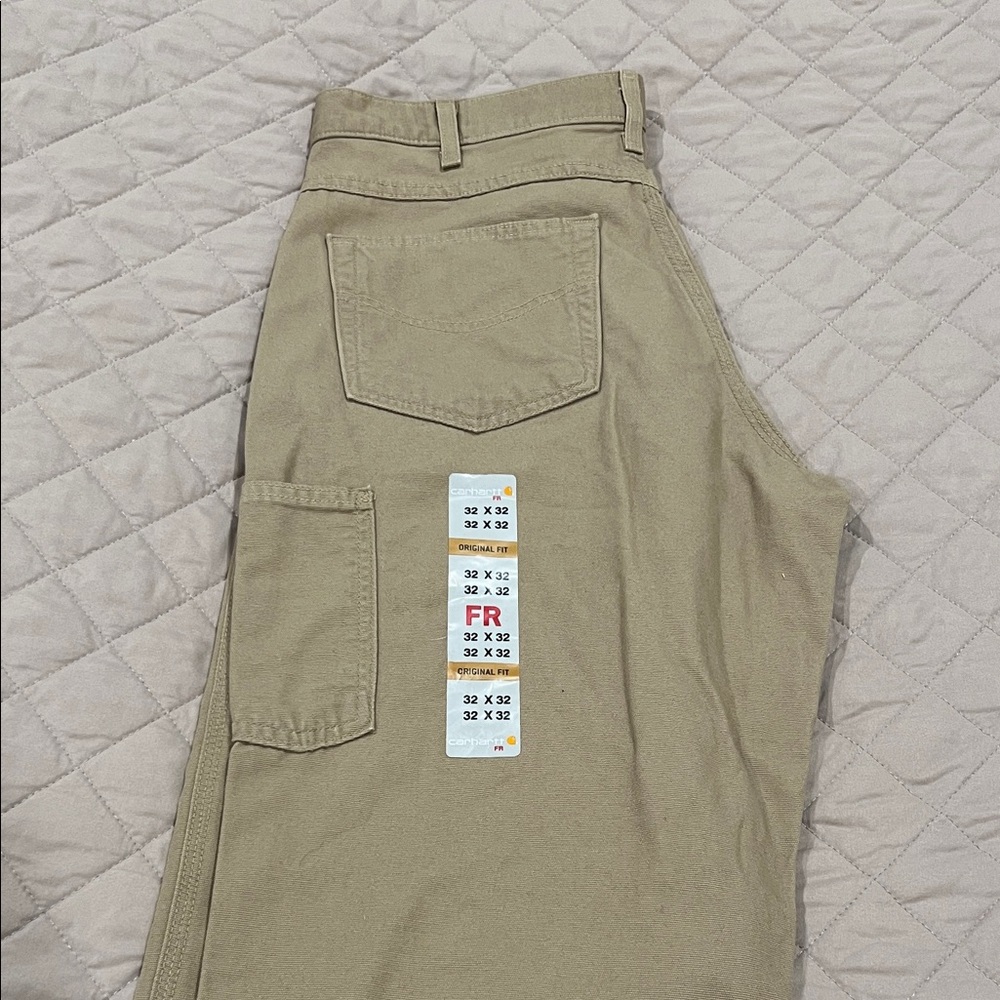 Carhartt flame resistant Men's Tan Pants